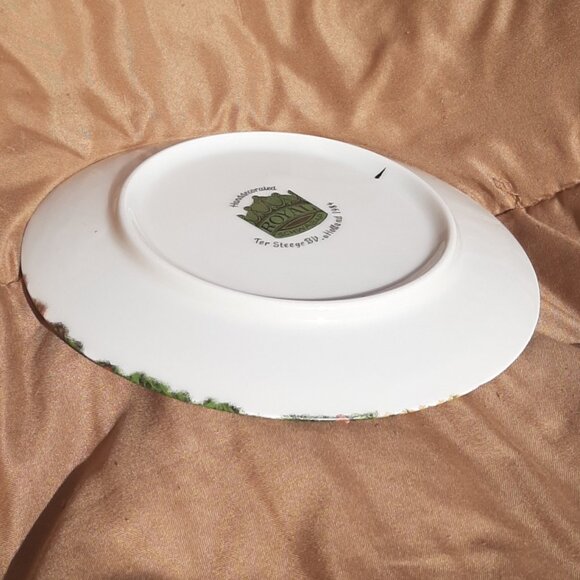 Royal Schwabap 1984 Ter Steege BV. Holland Plate Tulip Harvest 7"D - Picture 9 of 10